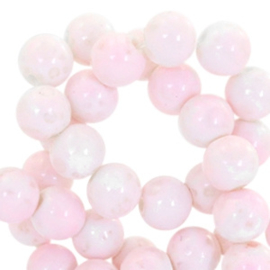 Rose-blanc mixte 6mm / 50 pièces/ KD43278