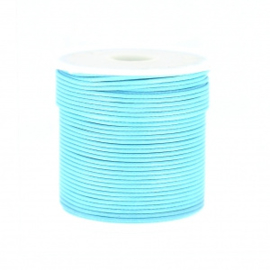 Polyester Koord Lichtblauw 1,5 mm / Ca9 meter / KD446