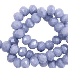 Lavender purple-pearl shine 8x6mm / Per stuk  / KD60940