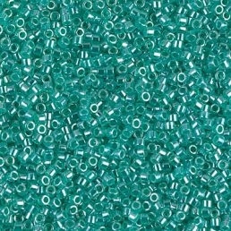 Miyuki Delica 11/0 nr DB-238 - 5 gram -  Ceylon aqua green