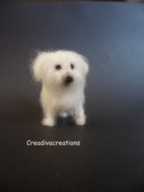 Tutorial Needlefelted Westie