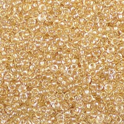 Miyuki Rocaille 15/0 Nr 0234 - 5 gram - Sparkle Metallic Gold-Lined Crystal