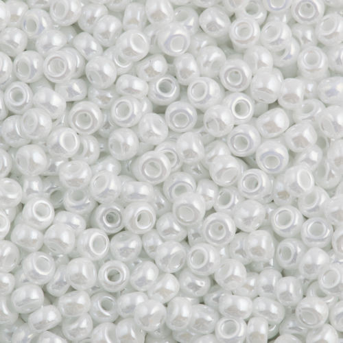 Miyuki Rocaille 11/0 Nr 0528 - 10 gram / White Pearl Ceylon