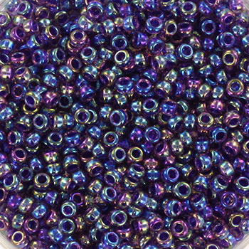 Miyuki Rocaille  11/0  - Nr  356  - 10 gram - Purple lined amethyst ab