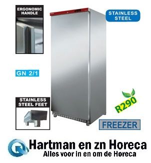 N600x R2 Statische Diepvrieskast 600 Liter R V S Diamond Vrieskasten Hartman En Zn Horeca Service