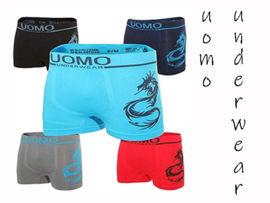 Microfiber Boxer shorts Uomo Dragon 4 stuks €10,-