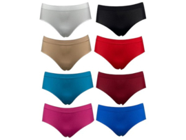Damen-Hüftslips, 6er-Pack, S/M, Damen, Colour