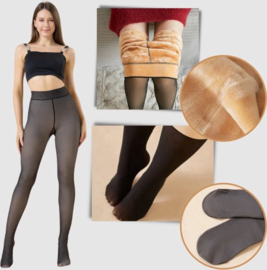 🔥 Thermo Strumpfhose mit Fleece – Dünn im Look, warm im Tragegefühl!  Aktionspreis: nur 9,95 €!