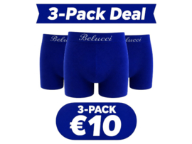 Belucci Microfiber Boxershorts – 3-Pack – Comfort & Stretch