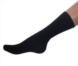Naadloze sokken casuel zwart dames 4 pak voor €4,95