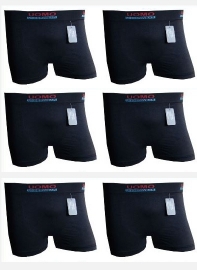 Microfiber Boxershorts Uomo Black Edition 4 voor €10,-