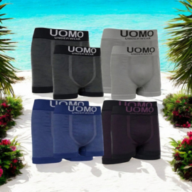 Microfiber Boxershorts Uomo Trans  M/L 8 Pack