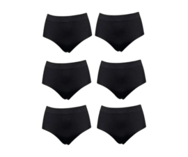Damen Microfaser Slips – Nahtlos & Bequem (6er Pack, Größen M-L)