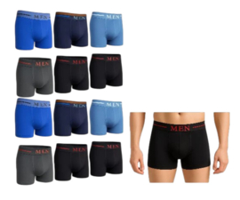 Heren Microfiber Boxer Shorts  Uomo Men– licht, zacht & naadloos comfort 12 Pack S tm XL