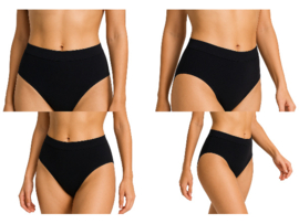 Damen Microfaser Slips – Nahtlos & Bequem (4er Pack, Größen M–2XL)