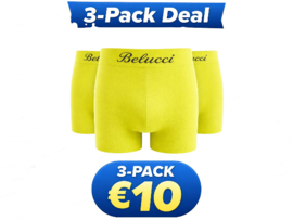 Belucci Microfiber Boxershorts – 3-Pack – Comfort & Stretch