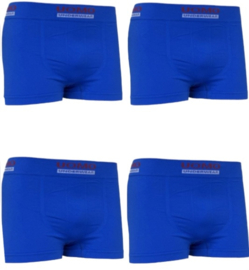 Microfiber Boxershorts Uomo Blue Clasic4 Pack