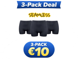 Dames Boxer Shorts 3-pack – €10