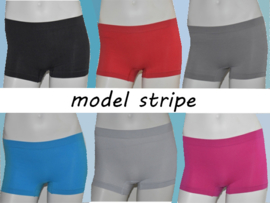 Microfiber Boxershorts Dames Stripe 6 Pack