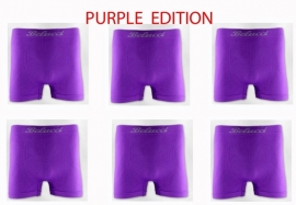 Microfiber Boxershorts Purple Edition 6 voor €10,-