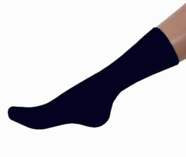 Naadloze sokken casuel marine blauw dames 4 pak voor €4,95