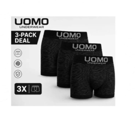 Uomo Microfiber Boxershorts – 3-Pack – Comfort & Stretch