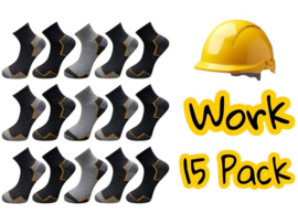 WORK ARBEITS  SOCKENKURZ 15 PACK