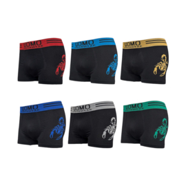 Microfiber Boxers Shorts Uomo Scorpion 6 Pack M/l