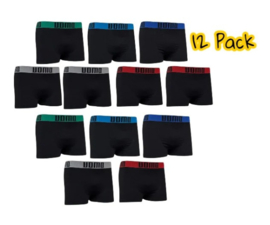 Heren Microfiber Boxer Shorts  Uomo Vibe– licht, zacht & naadloos comfort 12 Pack M tm XXL