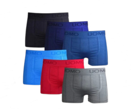 Heren Microfiber Boxer Shorts  Uomo Pulse– licht, zacht & naadloos comfort  M tm XXL  6 PACK