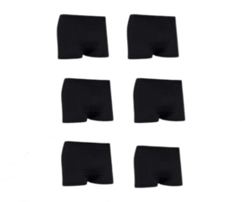 Heren Microfiber Boxer Shorts  Uomo Black– licht, zacht & naadloos comfort 6 Pack M  tm XXL