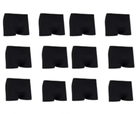 Heren Microfiber Boxer Shorts Uomo Black – licht, zacht & naadloos comfort 12 Pack M tm XXL