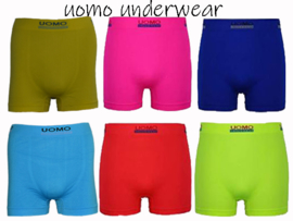Microfiber Boxershorts Uomo Rainbow 6 pack €14,95