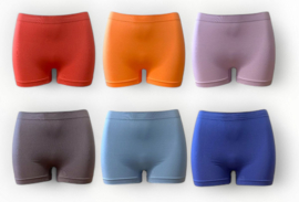 Microfiber Dames Boxer Shorts 6 pack Colour M/L