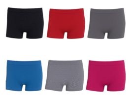 Mikrofaser Boxershorts Damen Stripe 6 Pack
