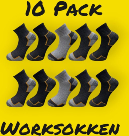 WORK SOKKEN WERK SOKKEN  KORT 15 PACK