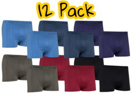 Mikrofaser Boxershorts Uomo Stripe  M/L 12 Pack