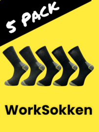 WORK SOKKEN WERK SOKKEN  5  PACK