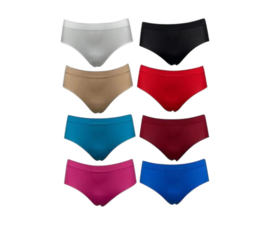 Damen Microfaser Heupslips – Nahtlos & Bequem (6er Pack)