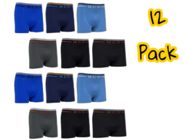 Mikrofaser Boxershorts Uomo Men  S/M 10 Pack