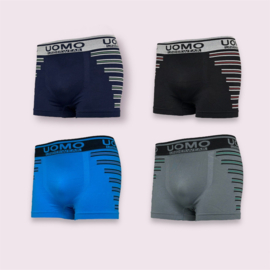 Mikrofaser Boxershorts Uomo Brand M/L 4 PACK