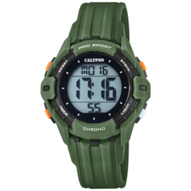 Calypso Kinderhorloge Alarm-Chrono 10 ATM 37mm Groen