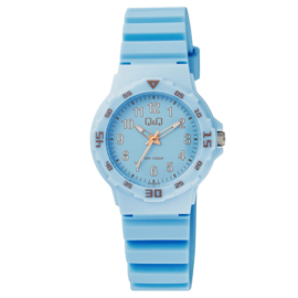 Q&Q Waterdicht Kinderhorloge Lichtblauw 32mm