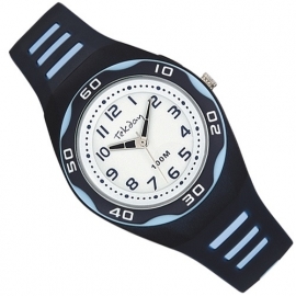 Tekday Horloge met Cijferverlichting 100m Blauw