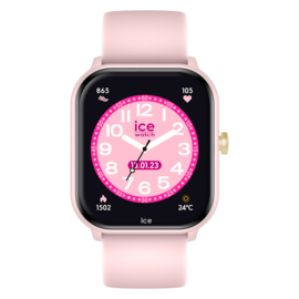 Ice-Watch Ice Smart Junior 2.0 Pink Analoog Digitaal Kinder Smartwatch 35,7mm