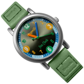 Mingoville Funclock Kinderhorloge - Groen - 28mm