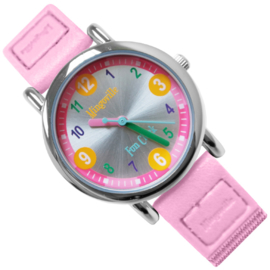 Mingoville Funclock Kinderhorloge - Roze - 28mm