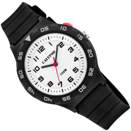 Calypso Kinderhorloge Wijzerplaatverlichting 10ATM 36mm Zwart