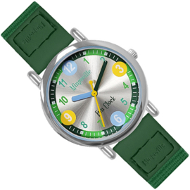 Mingoville Funclock Kinderhorloge - Groen - 28mm