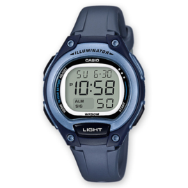 Casio Digitaal Kinderhorloge Alarm Blauw 34mm